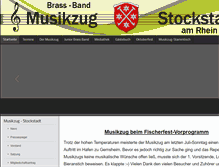 Tablet Screenshot of musikzug-stockstadt.de